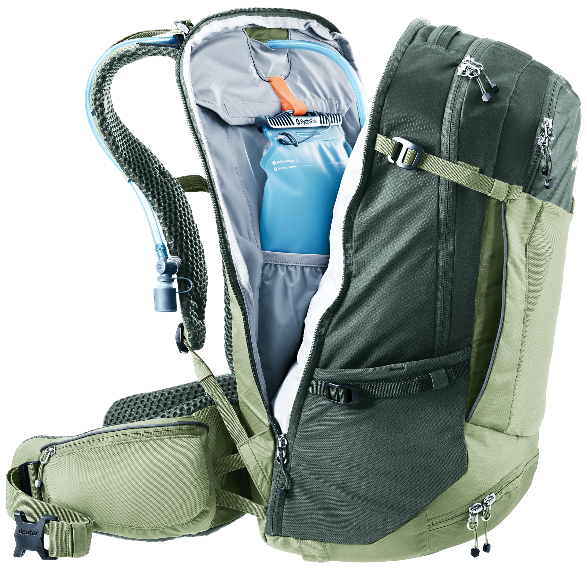 Mochila Trans Alpine Pro 28 grove-ivy DEUTER - Imagen 4