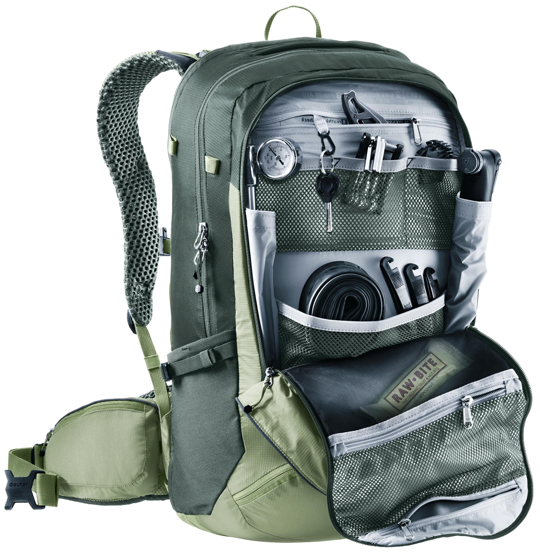 Mochila Trans Alpine Pro 28 grove-ivy DEUTER - Imagen 2