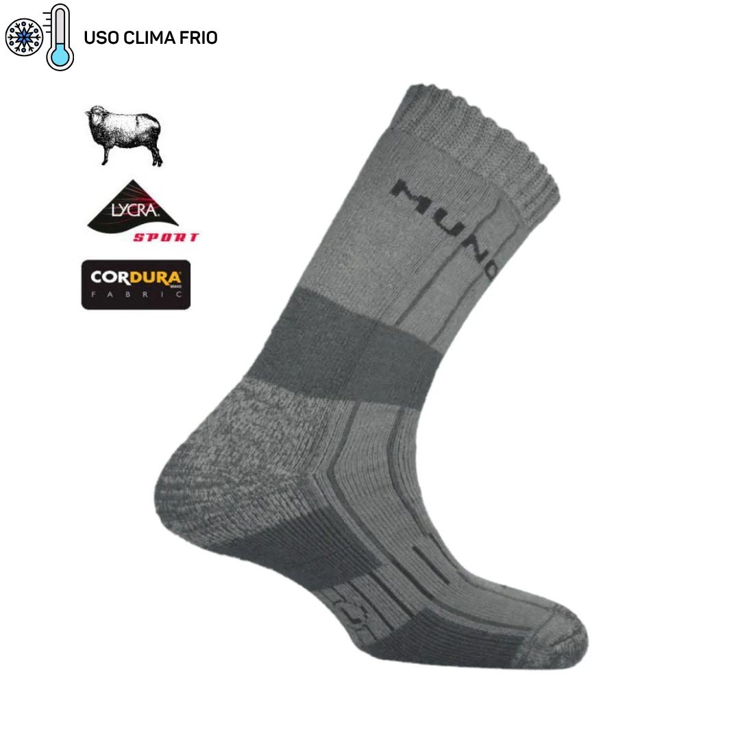 Calcetín Himalaya Gris - Mund Socks
