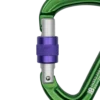 Mosquetón Aluminio HMS Rosca 28kN BE SAFE SCREW matt green - BEAL - Imagen 2