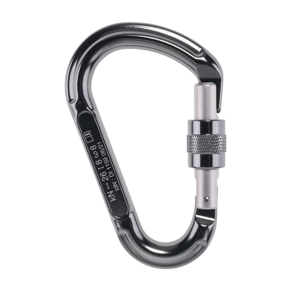 Mosquetón Aluminio HMS Rosca 26kN Be lock - BEAL - Imagen 3