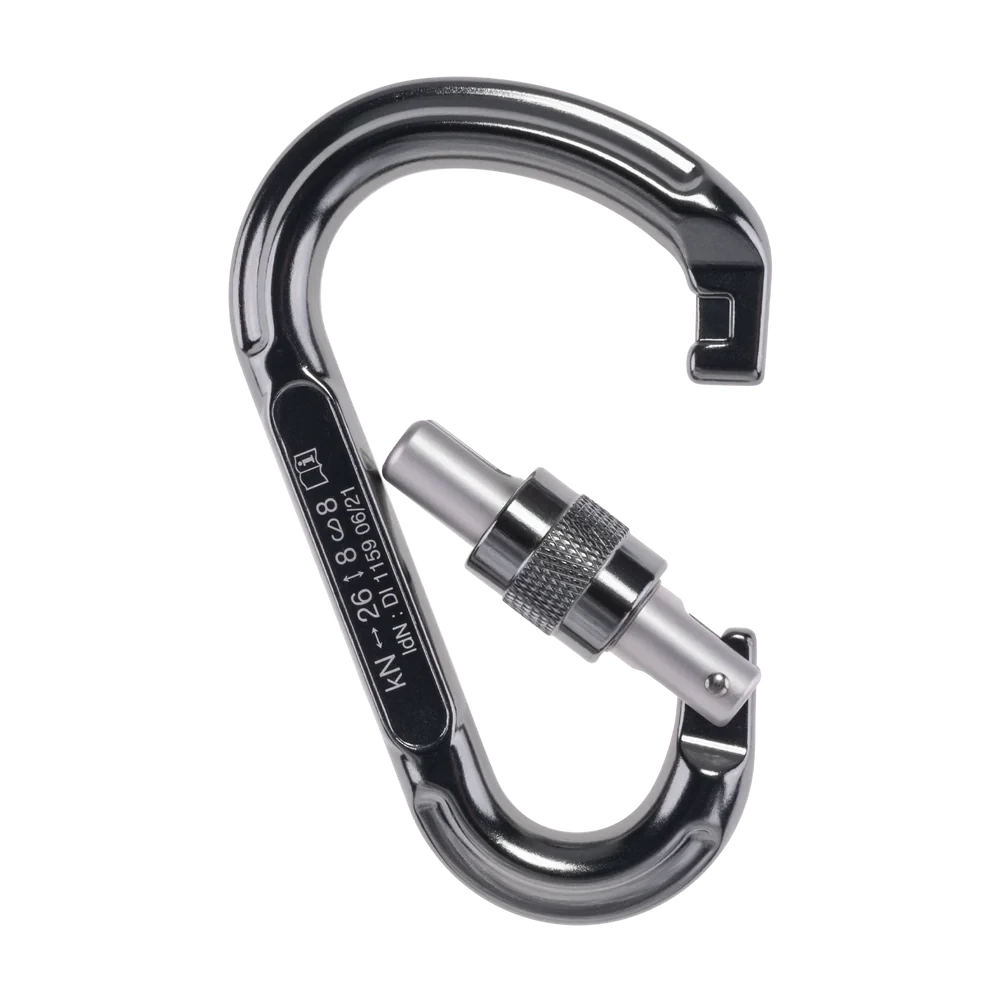 Mosquetón Aluminio HMS Rosca 26kN Be lock - BEAL - Imagen 4