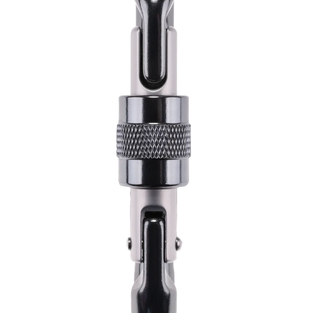 Mosquetón Aluminio HMS Rosca 26kN Be lock - BEAL - Imagen 5