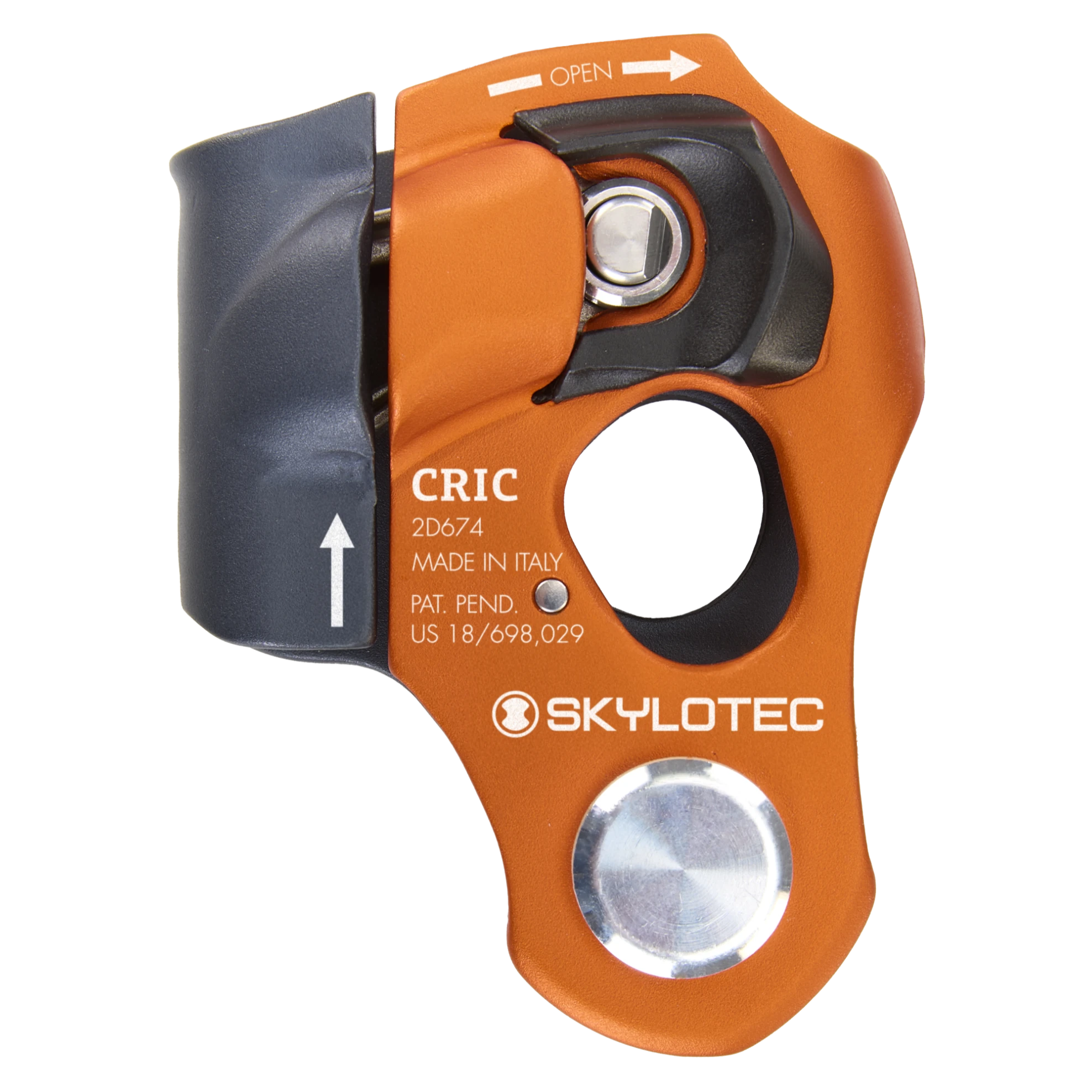 Bloqueador para cuerda con polea CRIC 8 a 12mm - Skylotec