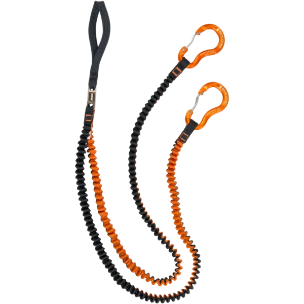Accesorios Nieve-Hielo cinta doble elastica para sujetar piolets SWHIPPY de 135cm con mosqueton SKYLOTEC