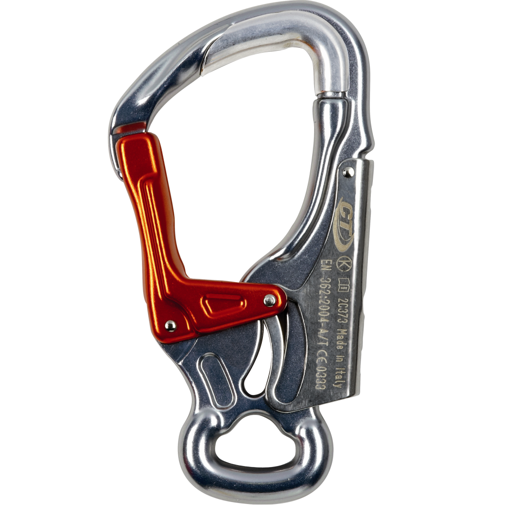 Mosquetón Aluminio Asimétrico 2 Tiempos 30kN K-ADVANCE SHELL - CLIMBING TECHNOLOGY