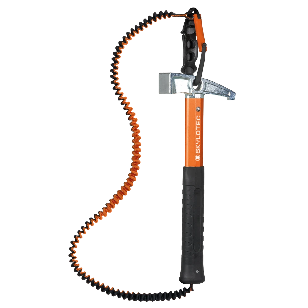 Herramienta martillo THUNDER con cinta elastica y mosqueton portamateriales SKYLOTEC