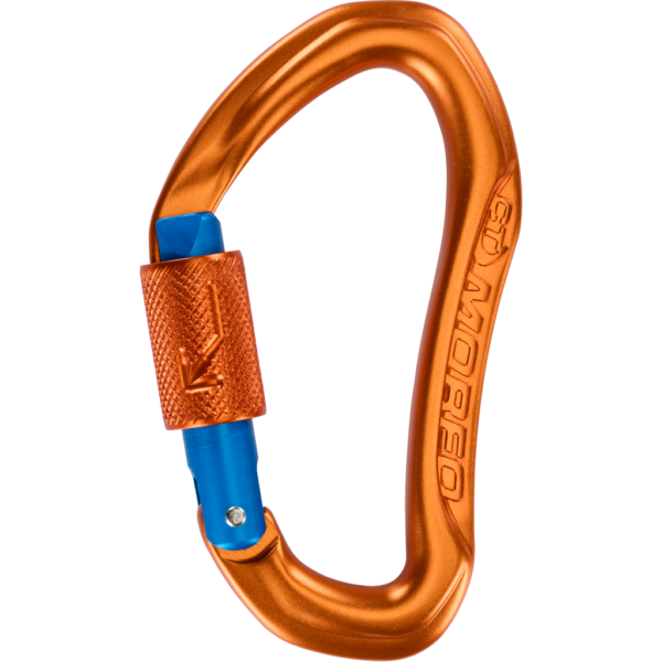 Mosquetón Aluminio Tipo D Rosca 24 kN MORFO BG - CLIMBING TECHNOLOGY