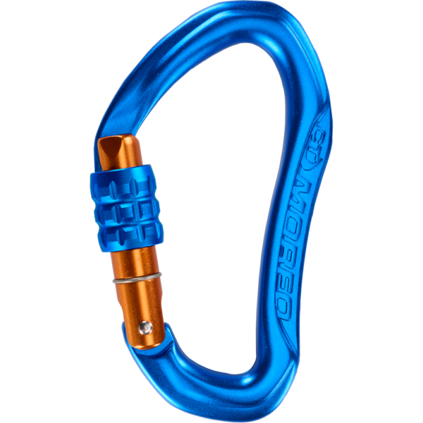 Mosquetón Aluminio Tipo D Rosca 24 kN MORFO SG - CLIMBING TECHNOLOGY
