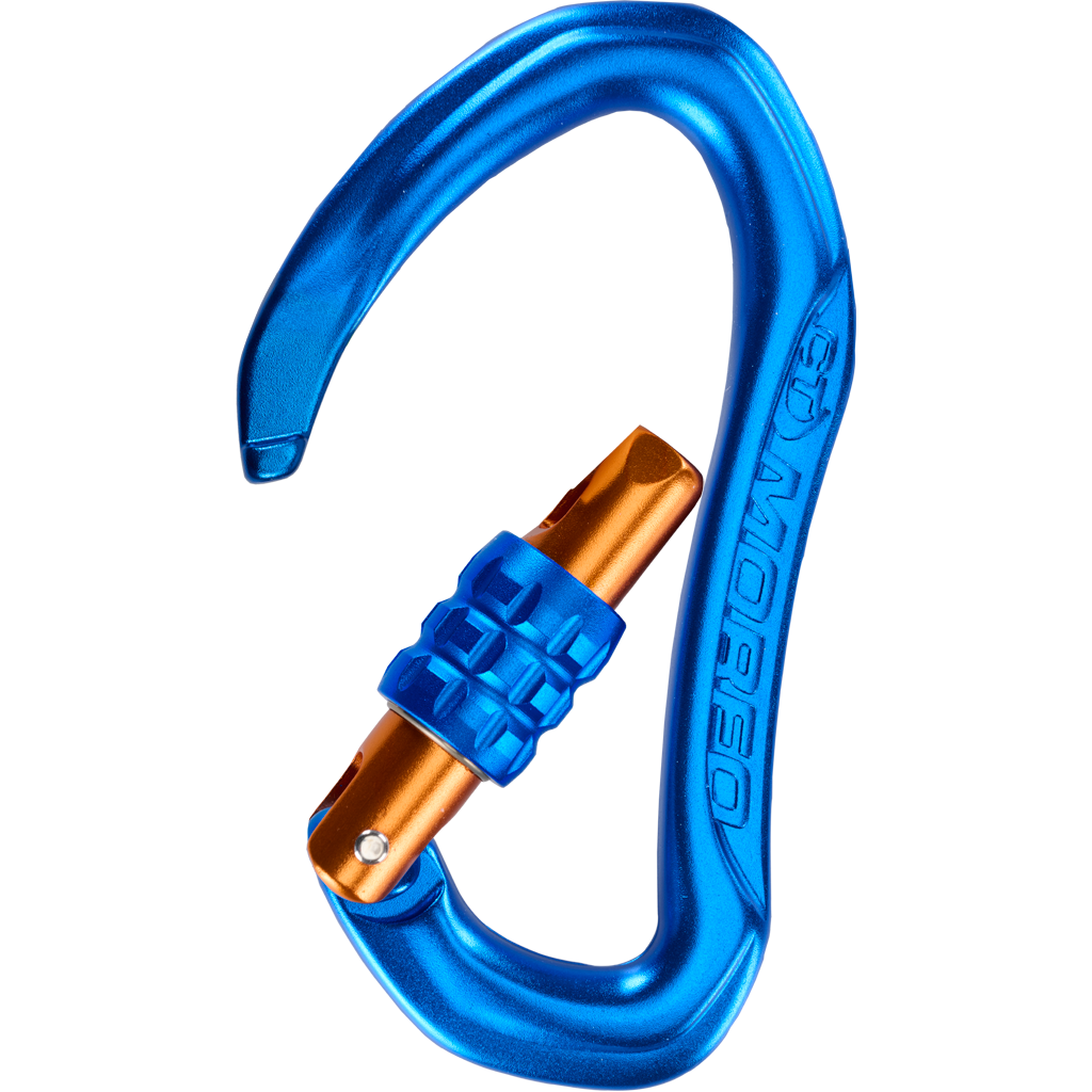 Mosquetón Aluminio Tipo D Rosca 24 kN MORFO SG - CLIMBING TECHNOLOGY - Imagen 2