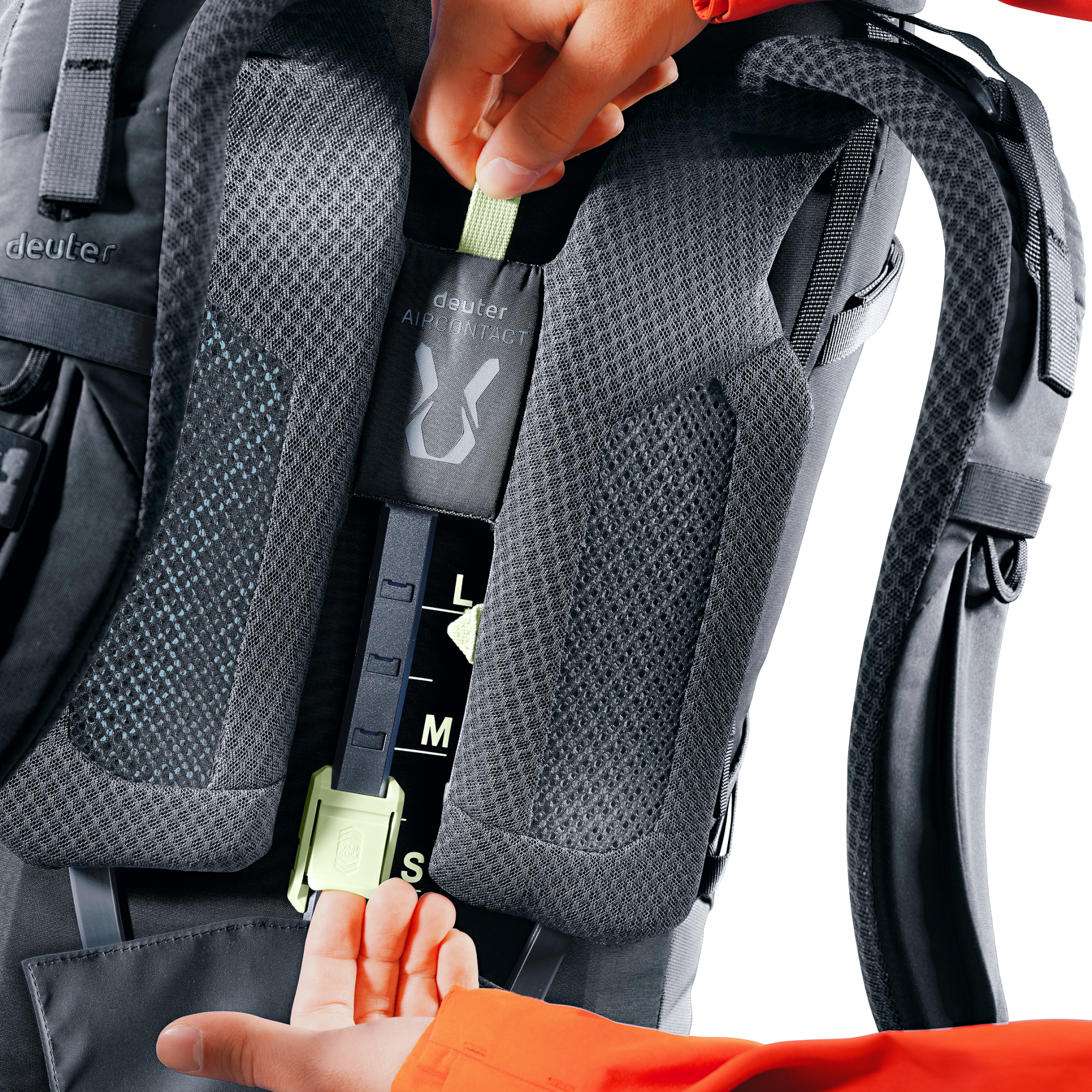 Mochila Aircontact Core 50 + 10 black DEUTER - Imagen 13