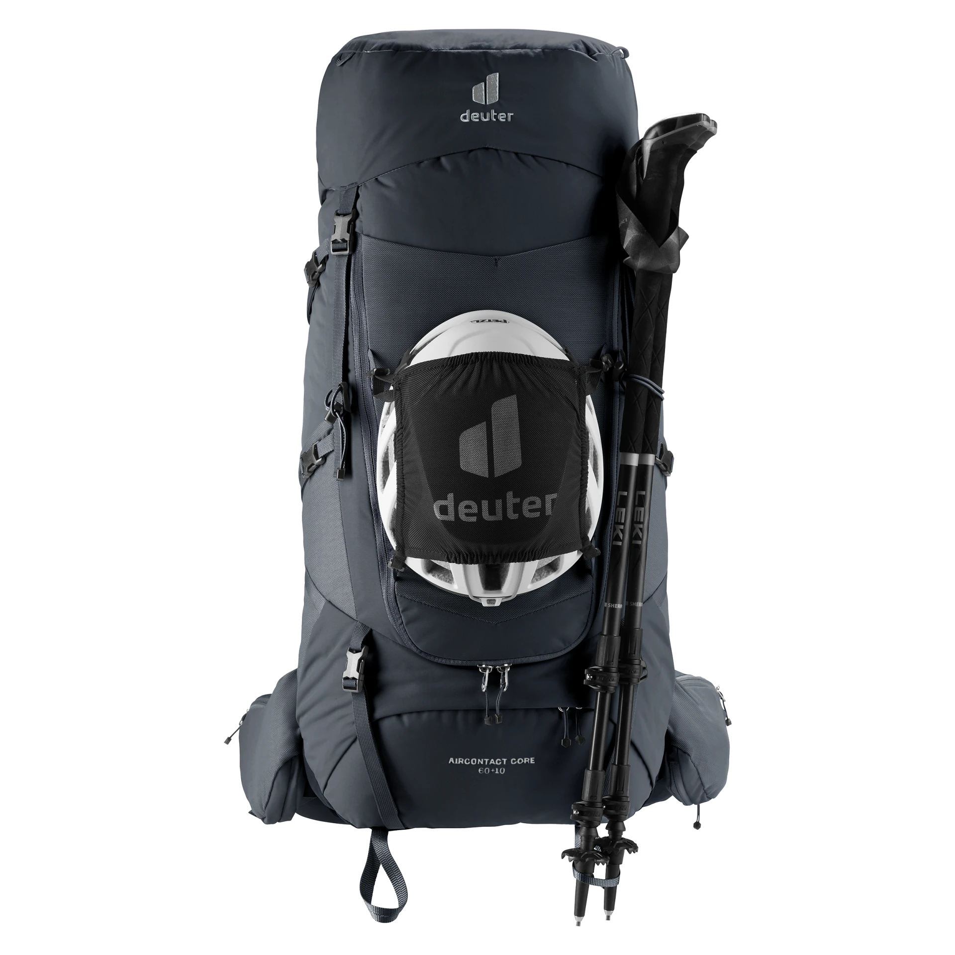 Mochila Aircontact Core 60 + 10 black DEUTER - Imagen 4