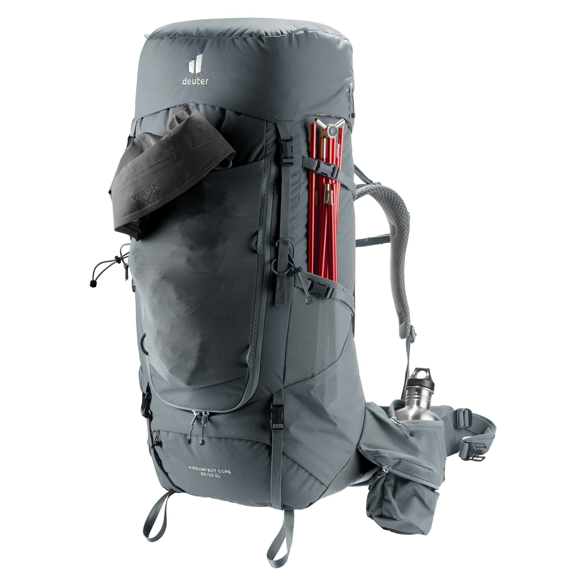 Mochila Aircontact Core 65 + 10 SL graphite DEUTER - Imagen 11