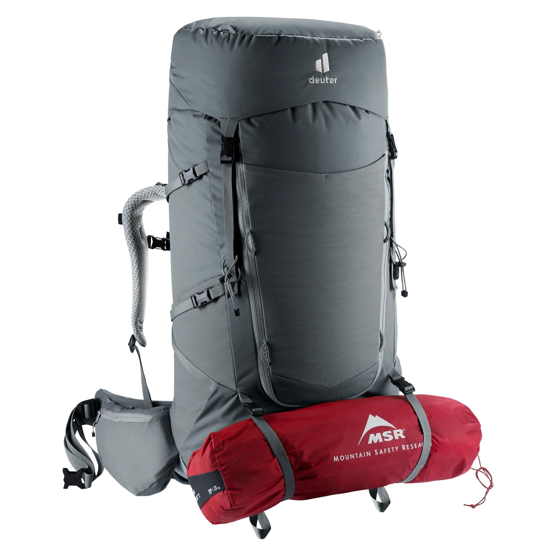 Mochila Aircontact Core 65 + 10 SL graphite DEUTER - Imagen 4