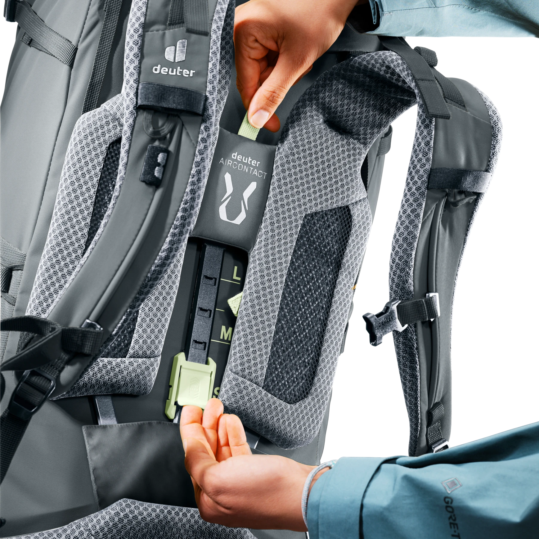 Mochila Aircontact Core 65 + 10 SL graphite DEUTER - Imagen 9