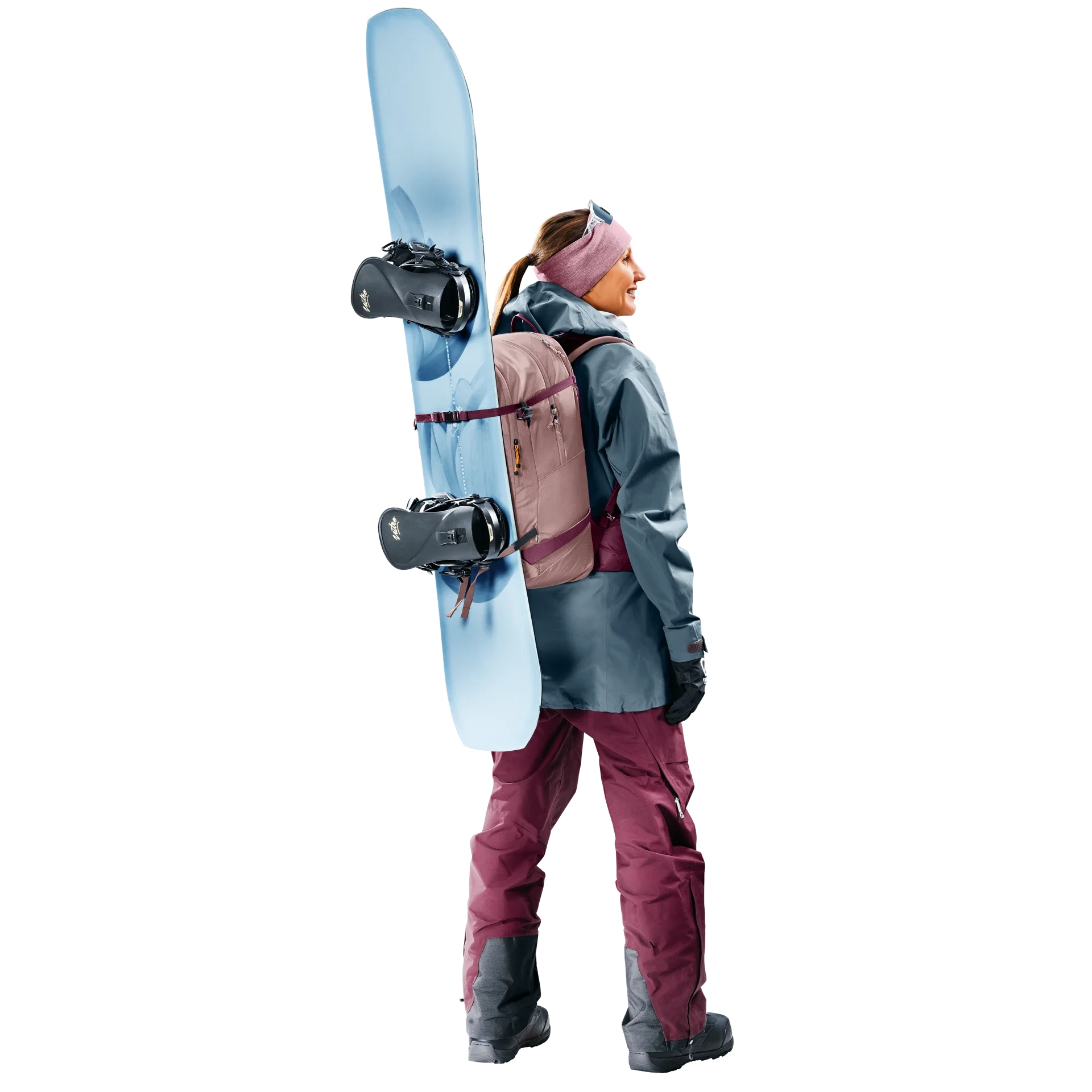 Mochila Freerider 28 SL ashrose-cassis DEUTER - Imagen 13