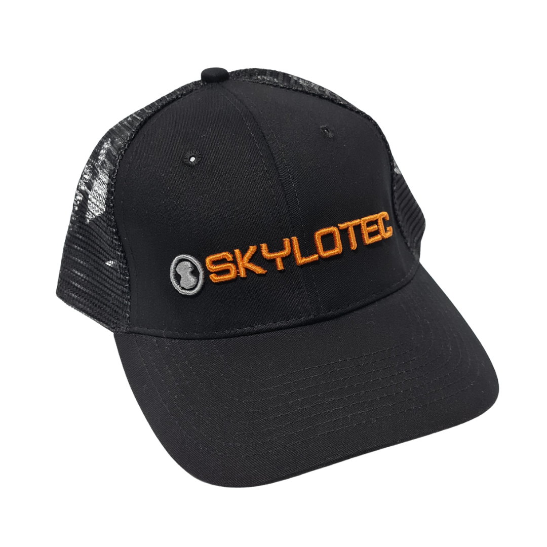 Jockey Negro Mesh Bordado logo skylotec - SKYLOTEC